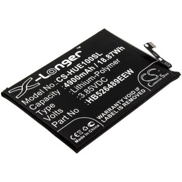 Huawei älypuhelinten Changwan 9A / Changxiang 10e yhteensopiva akku 4900mAh