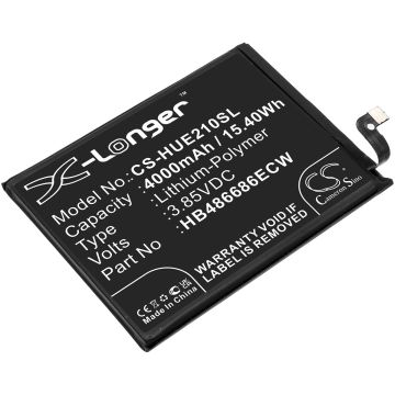 Huawei älypuhelinten Changxiang 20 Plus / Enjoy 20 Plus yhteensopiva akku 4000mAh