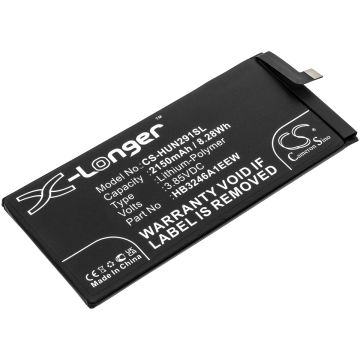 Huawei älypuhelinten Mate Xs / TAH-AN00m yhteensopiva akku 2150mAh