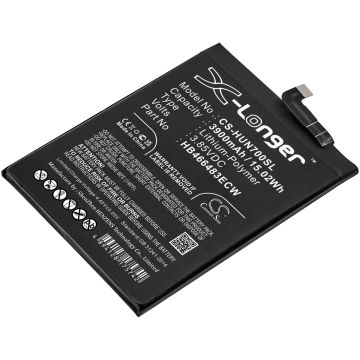 Huawei älypuhelinten JEF-AN00 / JEF-AN20 yhteensopiva akku 3900mAh