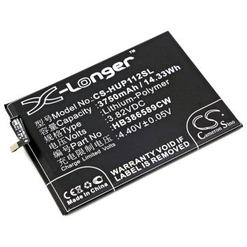 Huawei P10 Plus / HB386589CW / HB386589ECW / HB386589EBC akku 3750 mAh