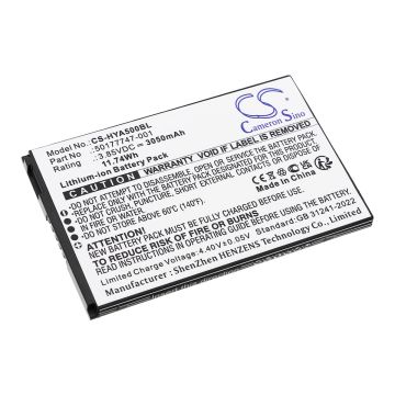 Honeywell viivakoodinlukijan ScanPal EDA5S yhteensopiva akku 3050mAh
