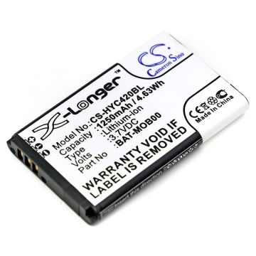 Honeywell 70e, 75e, Captuvo 70e akku 1250mAh