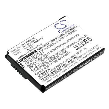 Honeywell viivakoodinlukijan EDA50K / ScanPal 50 yhteensopiva akku 4000mAh