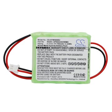 Honeywell 55111-05, 5800RP Wireless, 5800RP Wireless Repeater akku 700mAh