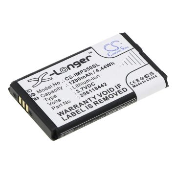 Ingenico iMP350, iMP350-01P1575A, IMP350-USBLU01A akku 1200mAh