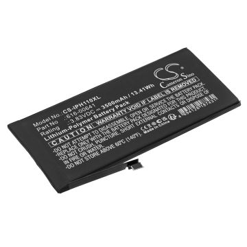 Apple iPhone 11 yhteensopiva tehoakku 3500mAh