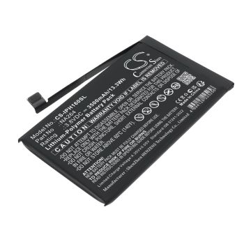 Apple iPhone 16 yhteensopiva akku 3500mAh