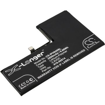 Apple iPhone Xs  yhteensopiva akku 2600 mAh