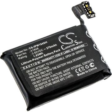 Apple Watch series 3 38mm LTE Älykellon akku 270 mAh