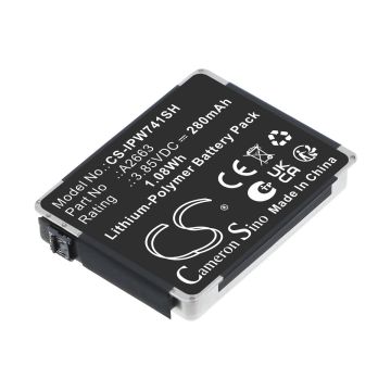 Apple älykellon A2473 / A2475 yhteensopiva akku 280mAh