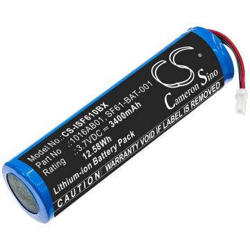 Intermec viivakoodinlukijan SF61 / SF61b yhteensopiva akku 3400mAh