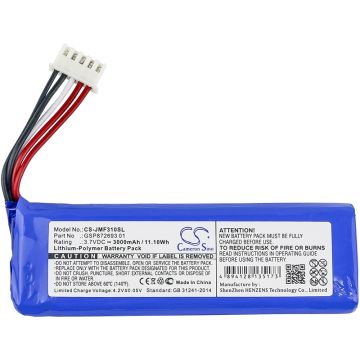 JBL Flip 4 Kaiuttimen akku 3000mAh