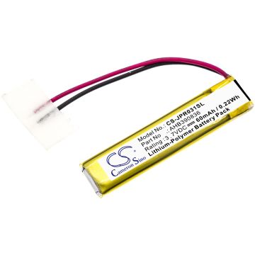 Jabra langattomien kuulokkeiden 100-55400000-02 / 100-55400000-60 yhteensopiva akku 60mAh