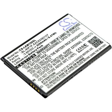 LG K10 Pro 2017 Dual SIM yhteensopiva akku 2200 mAh
