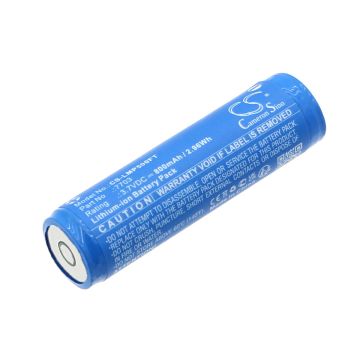 Ledlenser taskulampun Torche P5R / Torche P5R.2 yhteensopiva akku 800mAh