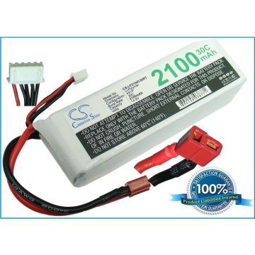 Li-Po akku, 2100mAh, 14,8V, 30C