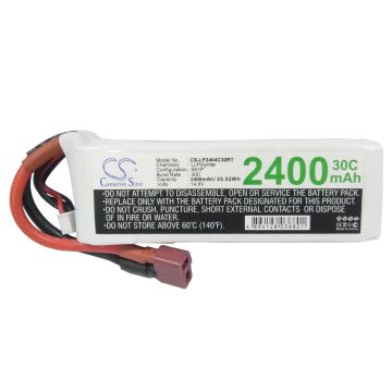 Li-Po akku, 2400mAh, 14,8V, 30C