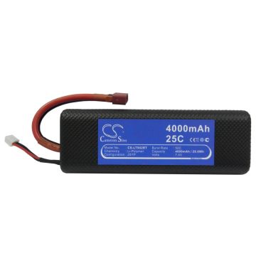 Li-Po Akku, 4000 mAh 7,4V 25C