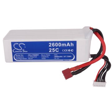Li-Po Akku, 2600 mAh 22,2V 25C