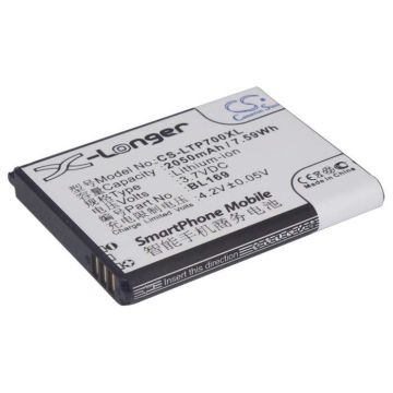 Lenovo A789, P70, S560 akku 2050 mAh