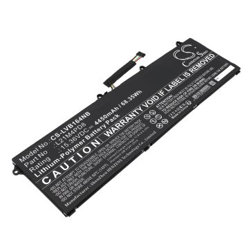 Lenovo kannettavan tietokoneen ThinkBook 16 G4 IAP 21CY001UPB / ThinkBook 16 G4 IAP 21CY002XAD yhteensopiva akku 4450mAh