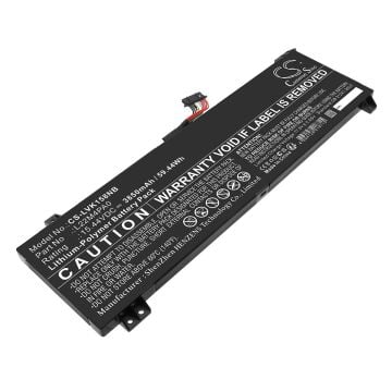 Lenovo kannettavan tietokoneen LOQ 15APH8 82XT0002US / LOQ 15APH8 82XT0005US yhteensopiva akku 3850mAh