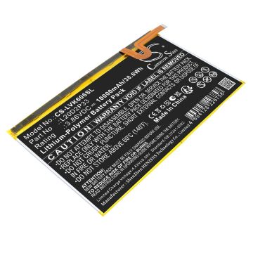 Lenovo tabletin Yoga Pad Pro, YT-K606FW yhteensopiva akku 10000mAh