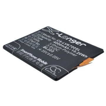 Lenovo K7, K920, VIBE Z2 Pro akku 4000 mAh