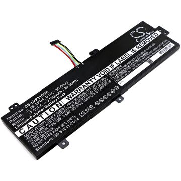 Lenovo ideapad 310 15" Touch akku 3750 mAh - Musta