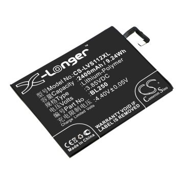 Lenovo Vibe S1 akku 2400 mAh