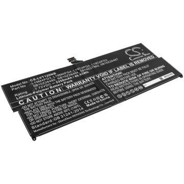 Lenovo kannettavan tietokoneen ThinkPad X12 Detachable yhteensopiva akku 5250mAh