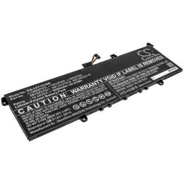Lenovo kannettavan tietokoneen ThinkBook 13s G2 ARE(20WC) / ThinkBook 13s G2 ITL-20V9000JA yhteensopiva akku 3550mAh