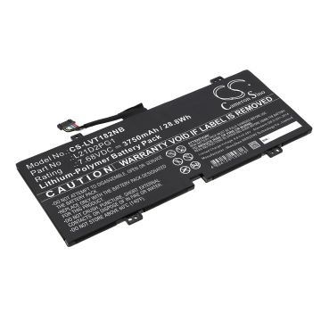 Lenovo kannettavan tietokoneen 10W-82ST Tablet / 10W-82ST0000JP yhteensopiva akku 3750mAh