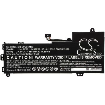 Lenovo IdeaPad U41-70 / U31-70 / U31 / IdeaPad 510S-13ISK akku  4550mAh