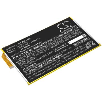 Lenovo tablettien Yoga Smart Tab / YT-X705F yhteensopiva akku 6800mAh