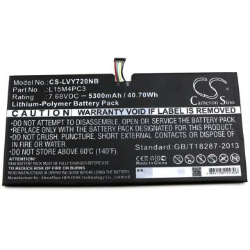 Lenovo IdeaPad Miix 720 akku 5300mAh