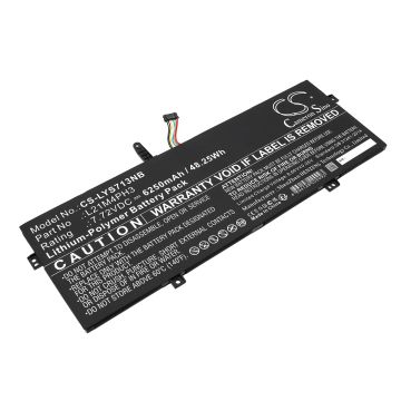 Lenovo kannettavan tietokoneen Yoga Slim 7 Carbon 13IAP7 82U9003GPB / Yoga Slim 7 Carbon 13IAP7 82U90040AX yhteensopiva akku 6250mAh