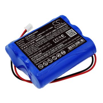 Medsonic lääketieteellisen laitteen MSCPR-1A yhteensopiva akku 3400mAh