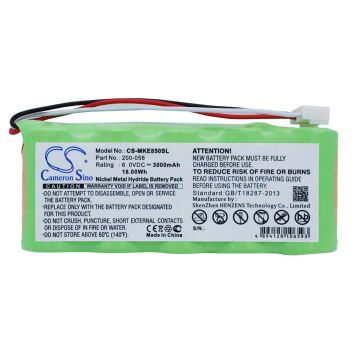 GE Magna-Mike 8500 akku 3000mAh