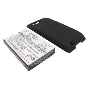 Cameron Sino tarvikeakku Motorola MB525 tehoakku erillisellä laajennetulla takakannella 2400 mAh