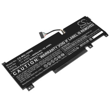 MSI kannettavan tietokoneen Pulse GL76 11UDK / Katana GF66 11UC-827PH yhteensopiva akku 4600mAh