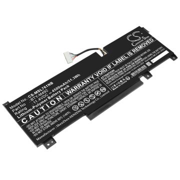 MSI kannettavan tietokoneen Bravo 15 B5DD-007XES yhteensopiva akku 4500mAh