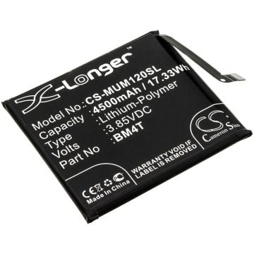 Xiaomi älypuhelinten 10X Pro 5G / M2004J7BC yhteensopiva akku 4500mAh