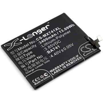 MeiZu E2, E2 Dual SIM, E2 Dual SIM TD-LTE akku 3400mAh