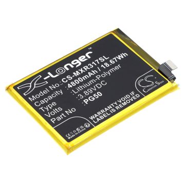 Motorola puhelimen Moto G Stylus 2023 / Moto G Stylus 5G yhteensopiva akku 4800mAh