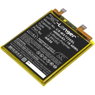Motorola älypuhelinten Edge 30 Ultra / Moto Edge X30 yhteensopiva akku 4800mAh