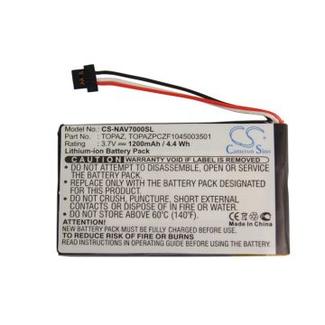 Navigon 70 Easy, 70 Plus akku 1200 mAh