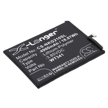 Nokia puhelimen G21 / G21 2022 yhteensopiva akku 4900mAh