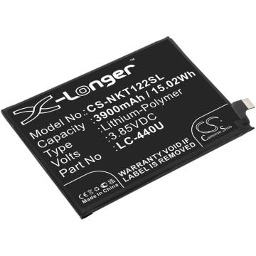 Nokia älypuhelinten 5.3 2020 / TA-1223 yhteensopiva akku 3900mAh